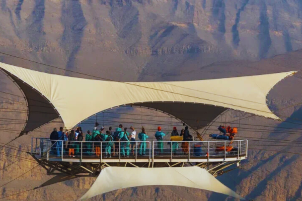 Jebel Jais Zipline 1